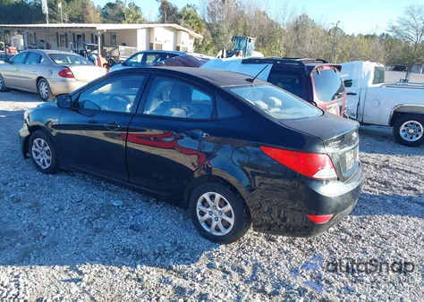 2013 Hyundai Accent Gls z USA, uszkodzony, nr VIN KMHCT4AE9DU567601